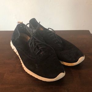 Cole Haan ZeroGrand Oxford Wingtip Suede shoes
